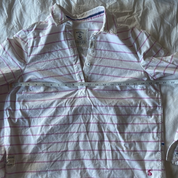 Joules Striped Rugby Polo - EUC - Picture 8 of 9